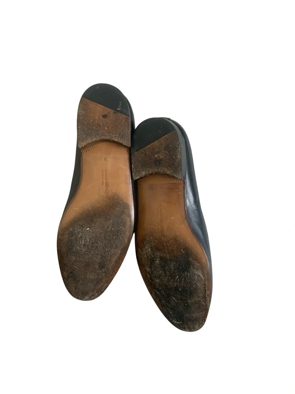 Moreschi Mens Leather Dress Shoes Size 9.5